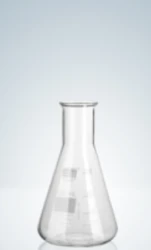 ERLENMEYER FLASK 100ML NARROW NECK WITH RIM