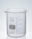 BEAKERS, LOW FORM DURAN 5 ML, WITHOUT GRADUATION, WITH SPOU